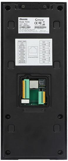 Panel bramowy IP AKUVOX AKV-R29C z rozpoznawianeim twarzy, 2 kamery ...