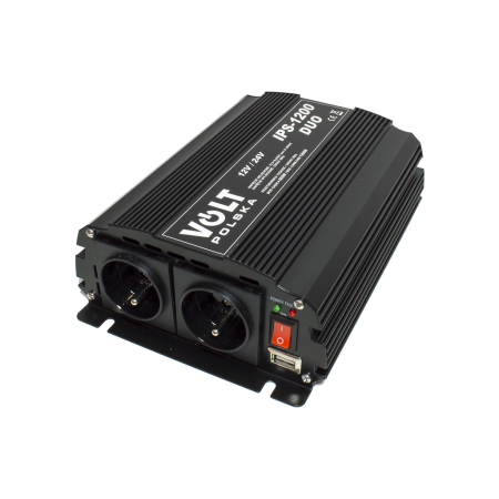PRZETWORNICA VOLT POLSKA IPS-1200 DUO 12V 24V/230V 600X1200W