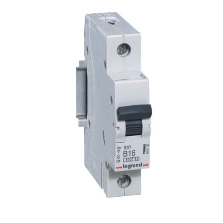 Wyłącznik nadprądowy 1P B 16A 6kA AC S301 B16 RX3, Legrand