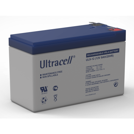 OUTLET_3: Akumulator AGM ULTRACELL UL 12V 9Ah (OUTLET)