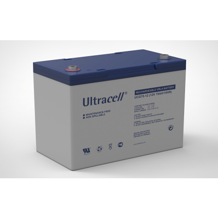 Akumulator AGM ULTRACELL UCG 12V 75Ah