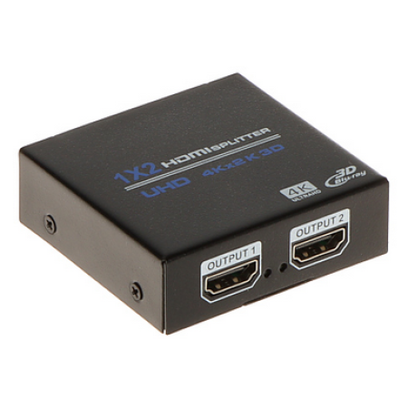 ROZGAŁĘŹNIK HDMI-SP-1/2KF 1xWEJŚCIE NA 2XWYJŚCIA