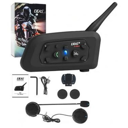 Interkom motocyklowy Ejeas V6 Intercom Pro 1200m