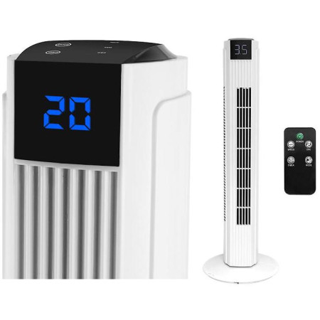 Wentylator kolumnowy 82cm 50W, LCD, sterowany pilotem LXWT25