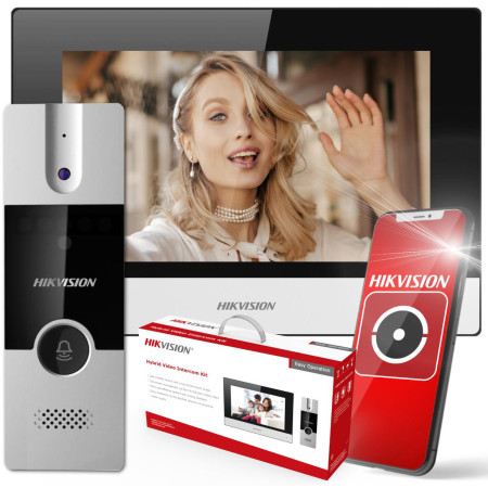 ZESTAW WIDEODOMOFONOWY HIKVISION KIT-D4-PL302