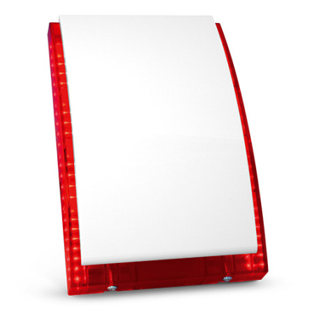 OUTLET_1: SATEL BEZPRZEWODOWY ZEW. SYGNALIZATOR MSP-300 R (CZERWONY) (OUTLET)
