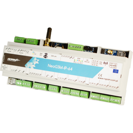 ROPAM CENTRALA ALARMOWA NEOGSM-IP-64-D12M
