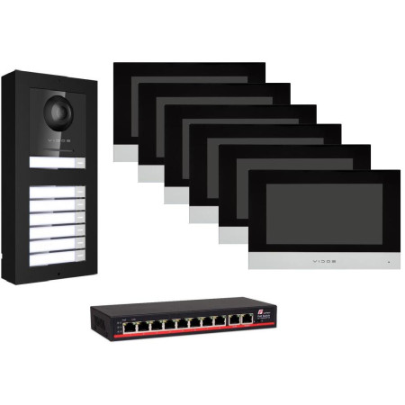 Wideodomofon IP VIDOS ONE X162/6xM2010