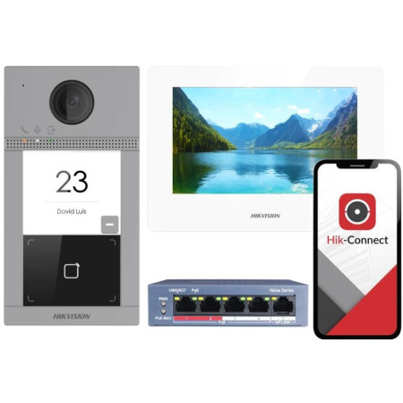 Zestaw wideodomofonowy HikVision KIT-IP-PL604-W