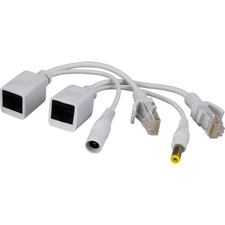 ZESTAW ADAPTERÓW PoE ZE ZŁĄCZAMI TYPU RJ Pulsar P-POE1