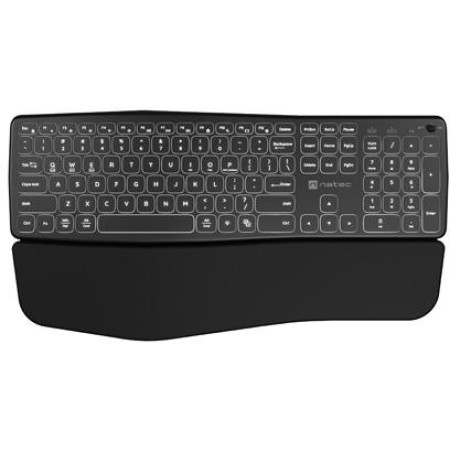 Klawiatura bezprzewodowa Natec Porifera Bluetooth czarny 