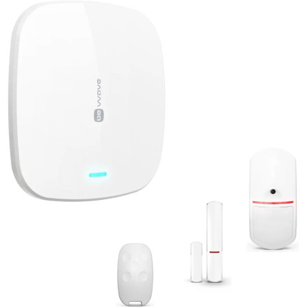 SATEL BE WAVE ZESTAW 2 Smart HUB PLUS, czujka ruchu+cam, czujka uniwersalna, pilot