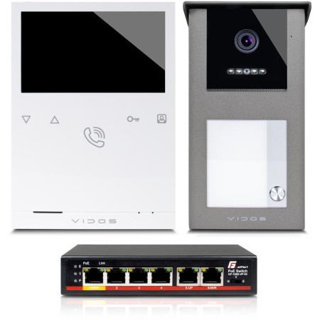Wideodomofon VIDOS IPX S101-1/M101