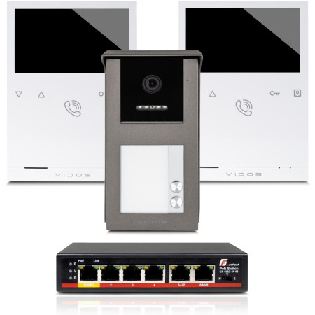 Wideodomofon VIDOS IPX S101-2/M101