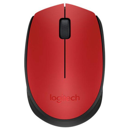 Mysz bezprzewodowa Logitech M171 Wireless Mouse czerwona
