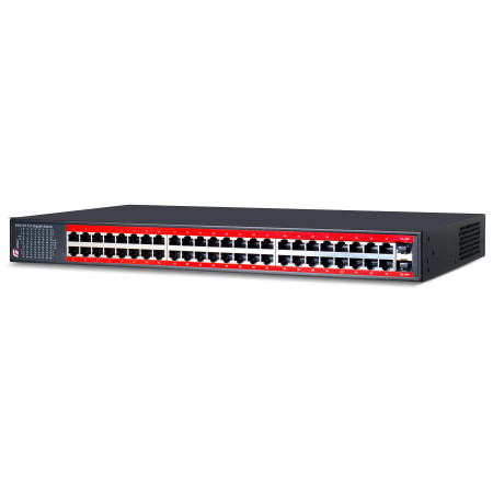 SWITCH GETFORT 48GE+2SFP Gigabit