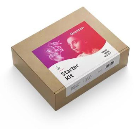 Starter KIT czarny panel Grenton