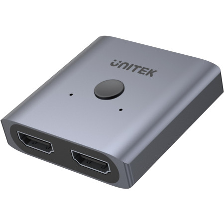OUTLET_1: Unitek Dwukierunkowy przełącznik HDMI2.0 4K 2-na-1 (OUTLET)