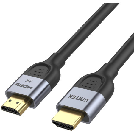 Unitek Kabel HDMI 2.1 8K 60Hz, czarny, 3m