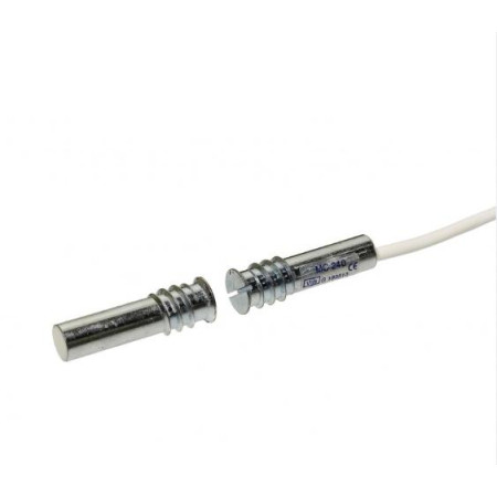 ALARMTECH MC 240 – kontakt magnetyczny NC, wpuszczany/powierzchniowy 6m