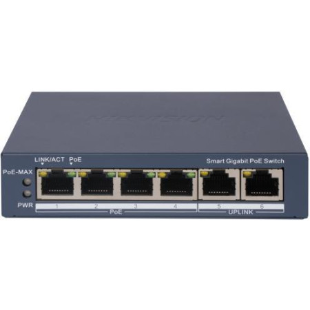 SWITCH HIKVISION DS-3E1506P-EI(O-STD)