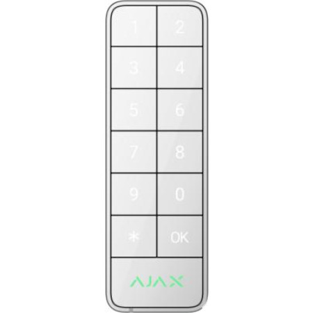 AJAX Superior KeyPad Outdoor - Fibra (white)