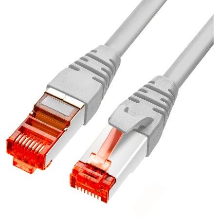 PATCHCORD SKRĘTKA GETFORT CAT.6A S/FTP LSOH 2m szary
