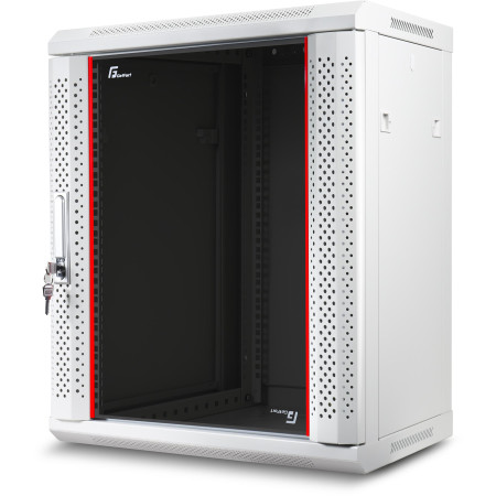 SZAFA RACK GETFORT 19 CALI 12U 600X600 WISZĄCA SZARA