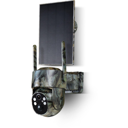Kamera IP EasyCam obrotowa solarna bezprzewodowa PTZ WiFi Tuya 3MP 4x zoom EC-3PT4DL-S-M