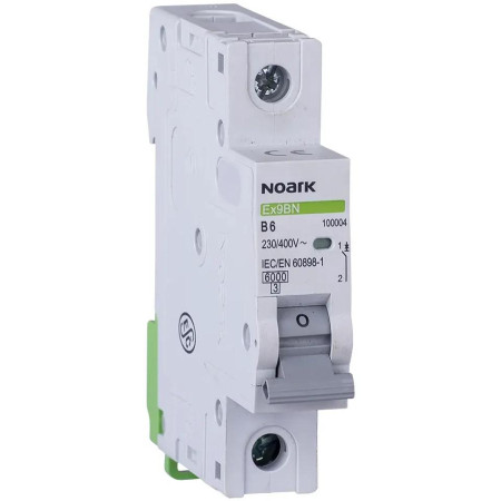 WYŁĄCZNIK NADPRĄDOWY 6 KA, B, 16A, 1P, Ex9BN 1P B16 Noark 100008 