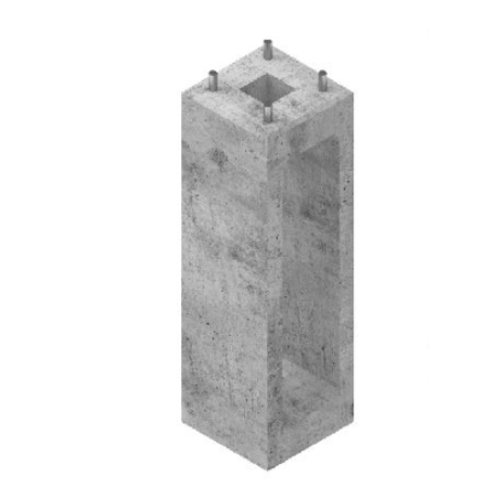 Fundament prefabrykowany ATS FP1 pod słup ATS