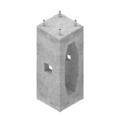Fundament prefabrykowany ATS FP2 pod słup ATS