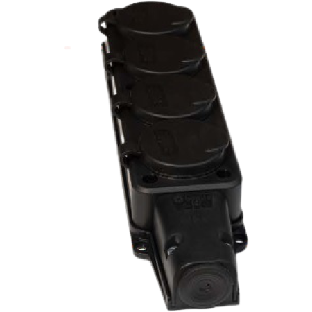 LISTWA GUMOWA 4X250V IP54 VIPLAST 354-05