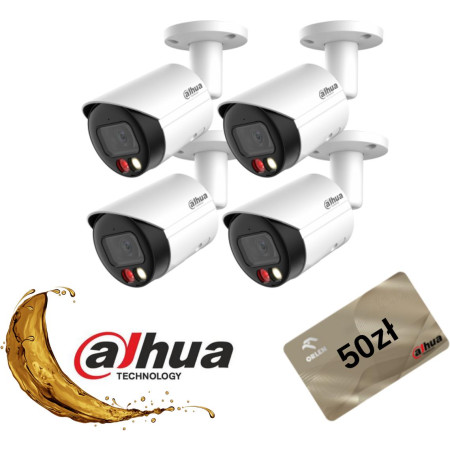 KAMERA IP DAHUA IPC-HFW2849S-S-IL-0280B Opakowanie zbiorcze 4szt.