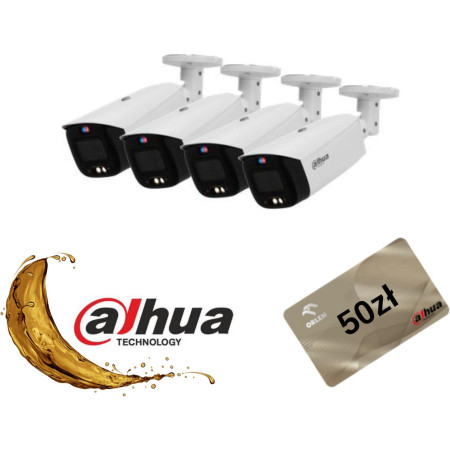 KAMERA IP TIOC 3.0 DAHUA IPC-HFW3849T1-AS-PV-0280B-S5 Opakowanie zbiorcze 4szt.