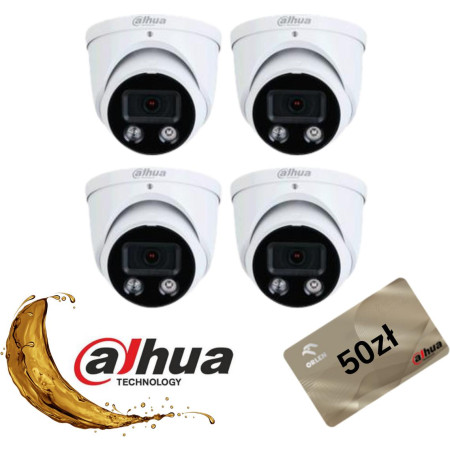 KAMERA IP TIOC 3.0 DAHUA IPC-HDW3549H-AS-PV-0280B-S5 Opakowanie zbiorcze 4szt.