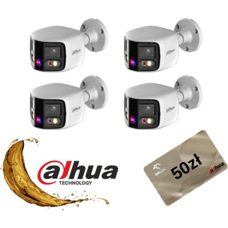 KAMERA IP TIOC DUO DAHUA IPC-PFW3849S-A180-E2-AS-PV-0280B Opakowanie zbiorcze 4szt.