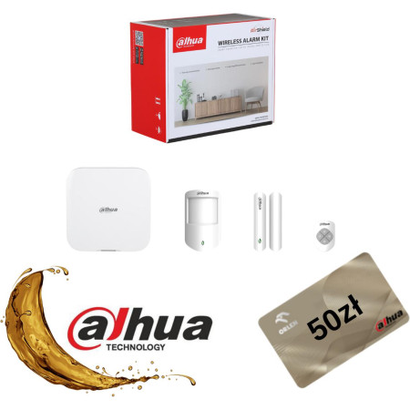 Zestaw Dahua ART-ARC3800H-03-W2(868) + Gratis