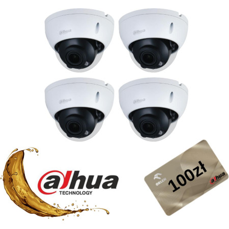KAMERA IP DAHUA IPC-HDBW2441R-ZAS-27135 Opakowanie zbiorcze 4szt.