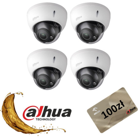 KAMERA IP DAHUA IPC-HDBW2241R-ZAS-27135 Opakowanie zbiorcze 4szt.