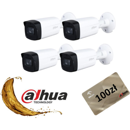 KAMERA HDCVI DAHUA HAC-HFW1500TH-I8-0360B-S2 opakowanie zbiorcze 4szt.