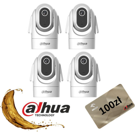 Kamera bezprzewodowa WiFi Dahua Hero H2C Opakowanie zbiorcze 4szt
