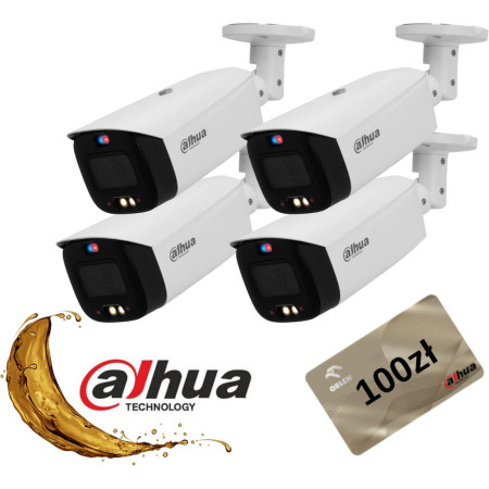 KAMERA IP TIOC 2.0 DAHUA IPC-HFW3849T1-AS-PV-0280B-S4 Opakowanie zbiorcze 4szt.