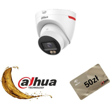 Kamera IP Dahua IPC-HDW2849T-S-LED-0280B-PRO + Gratis
