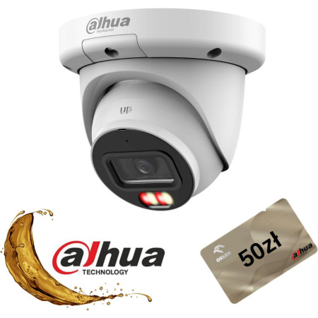Kamera IP Dahua IPC-HDW3849QM-S-IL-0280B + Gratis