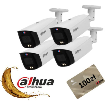 KAMERA IP TIOC 2.0 DAHUA IPC-HFW3549T1-AS-PV-0280B-S4 Opakowanie zbiorcze 4szt.