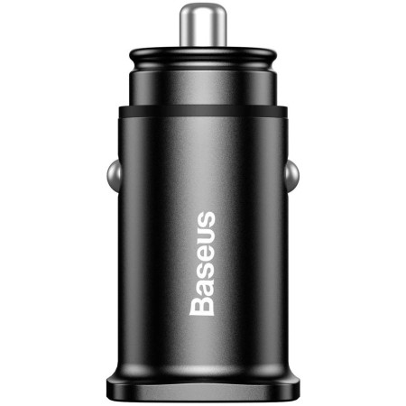 Baseus Square ładowarka samochodowa 2x USB QC3.0 Quick Charge 3.0 SCP AFC 30W czarny