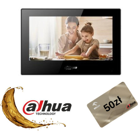 Monitor wideodomofonu DAHUA VTH5321GB-W + Gratis