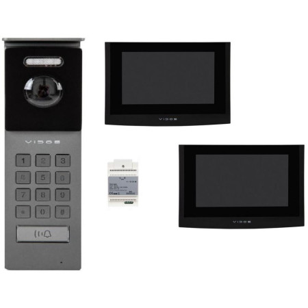 Wideodomofon Vidos 2IP S202/2x M200B-X