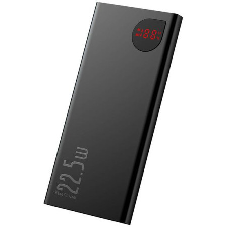 Powerbank Baseus Adaman Metal PPAD070001 10000mAh 22,5W PD QC 3.0 2x USB-A 1x USB-C + KABEL